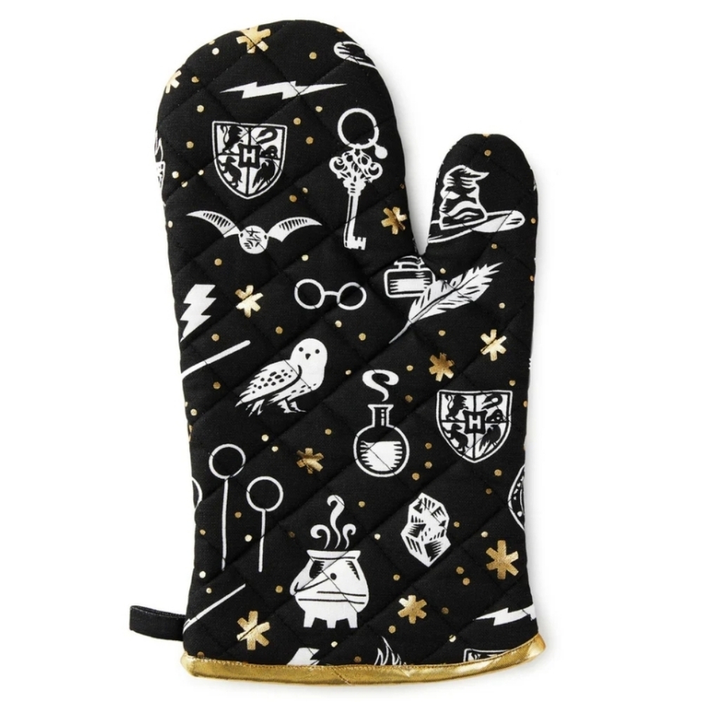 Hallmark Harry Potter Magical Icons Oven Mitt New NWT
